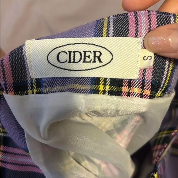 Cider Plaid Skirt - Picture 4 of 4